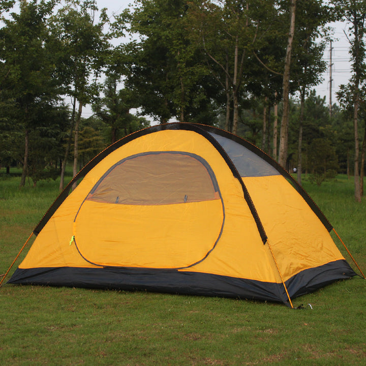 Camping Double-layer Aluminum Pole Tent