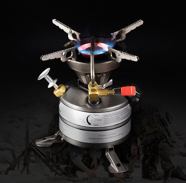 Field Oilstove Camping Integrated Fierce Fire