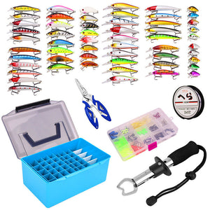 Unlock Your Fishing Potential with the 143pcs Fishing Accessories Kit!