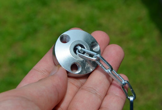 Camping outdoor campfire tripod hanging pot