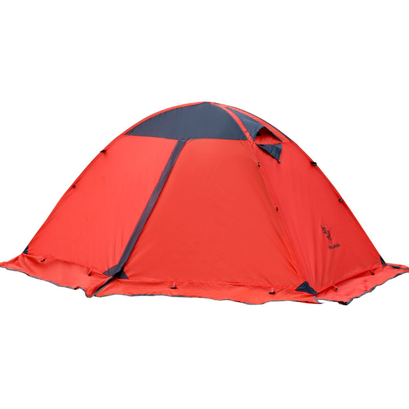 Camping Double-layer Aluminum Pole Tent