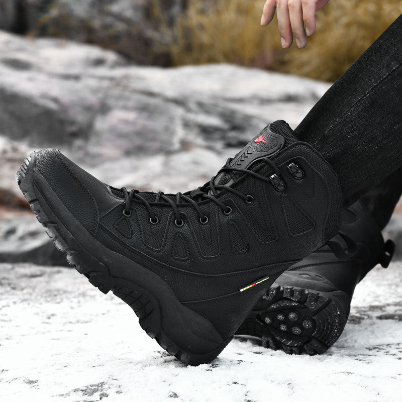 Hi-top Hiking Shoes Men's Breathable Sneaker