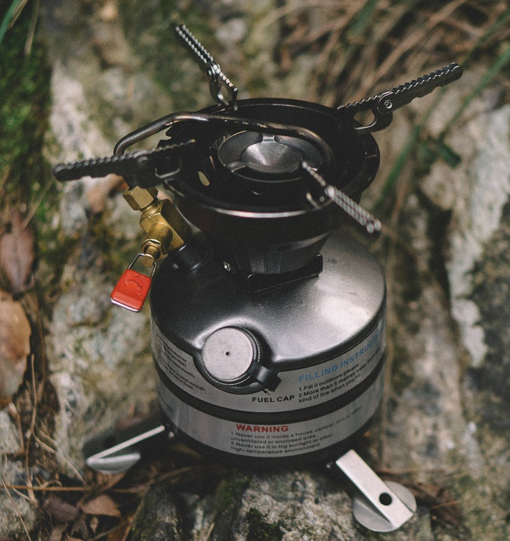 Field Oilstove Camping Integrated Fierce Fire