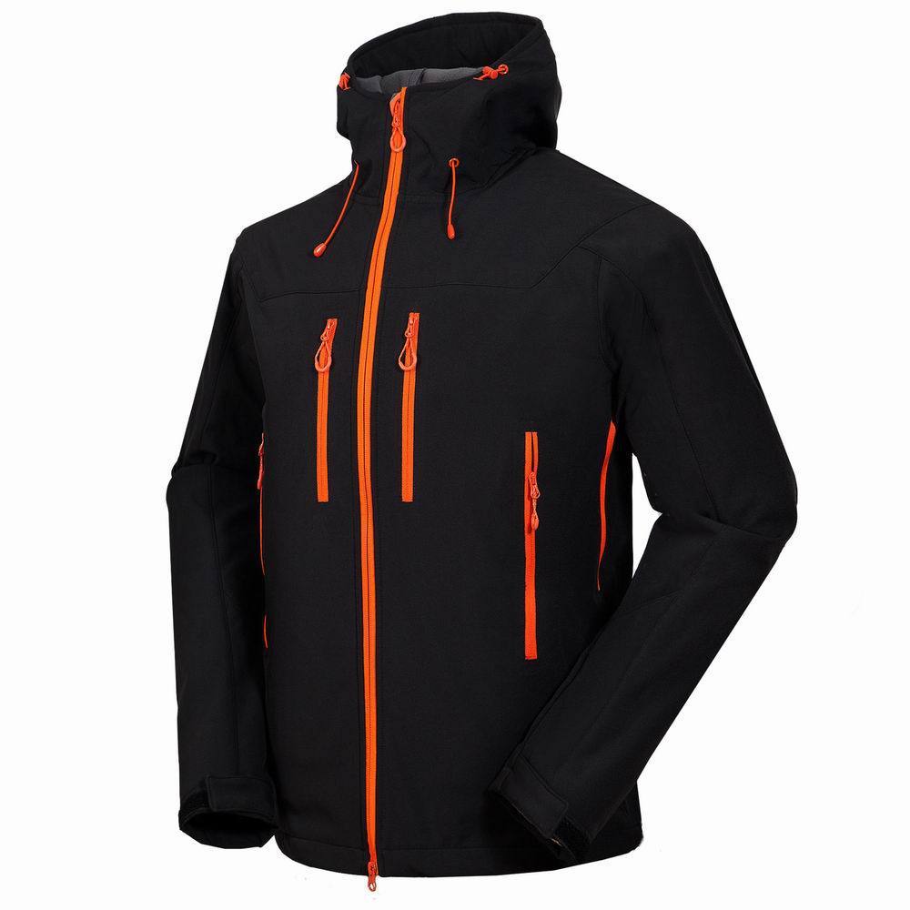 Outdoor camping complex soft shell jacket