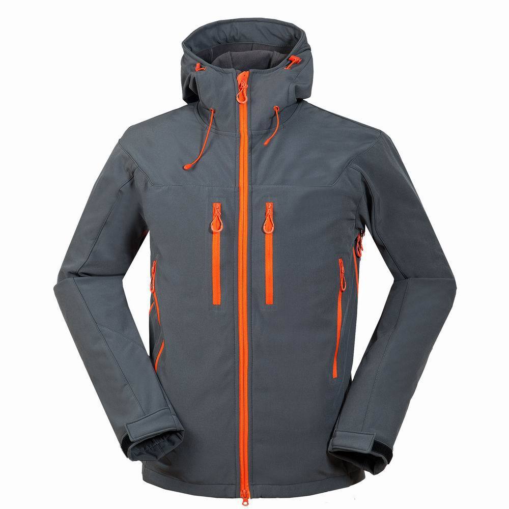 Outdoor camping complex soft shell jacket
