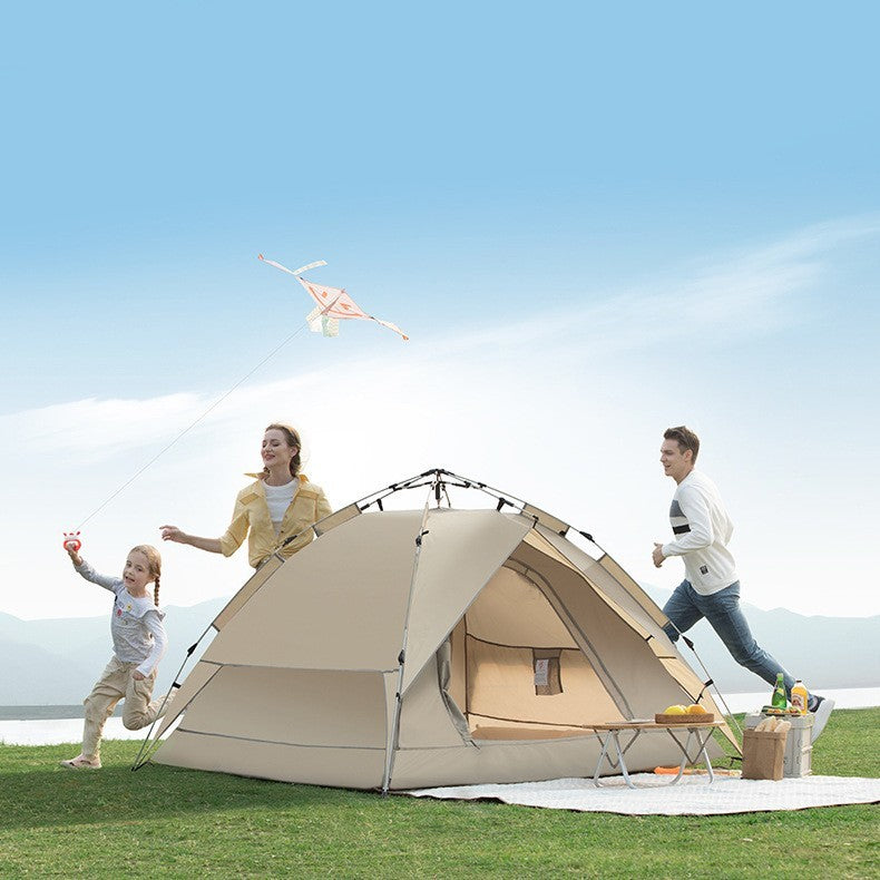 Camping Sunscreen Rain Easy Storage Folding Tent