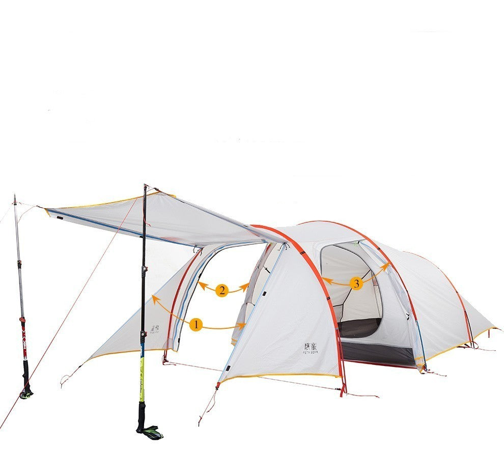 Tunnel Tent Outdoor Mountaineering Camping