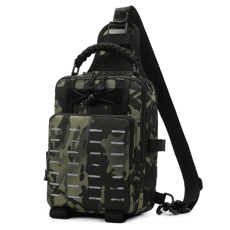 Cross-body Belt Backpack Fishing Rod Bag