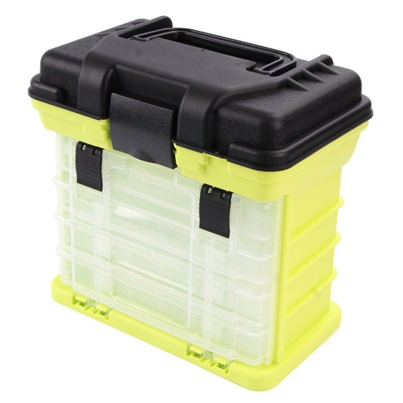 Portable 4-layer Lure Fishing Tool Box