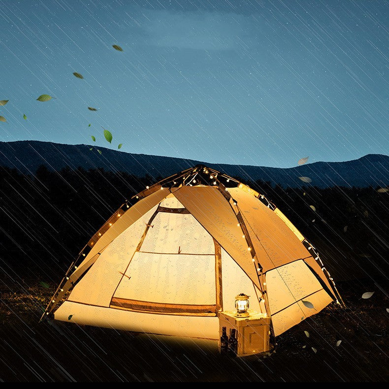 Camping Sunscreen Rain Easy Storage Folding Tent
