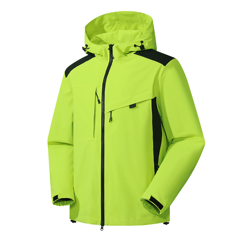 Waterproof Windproof Outdoor Shell Jacket