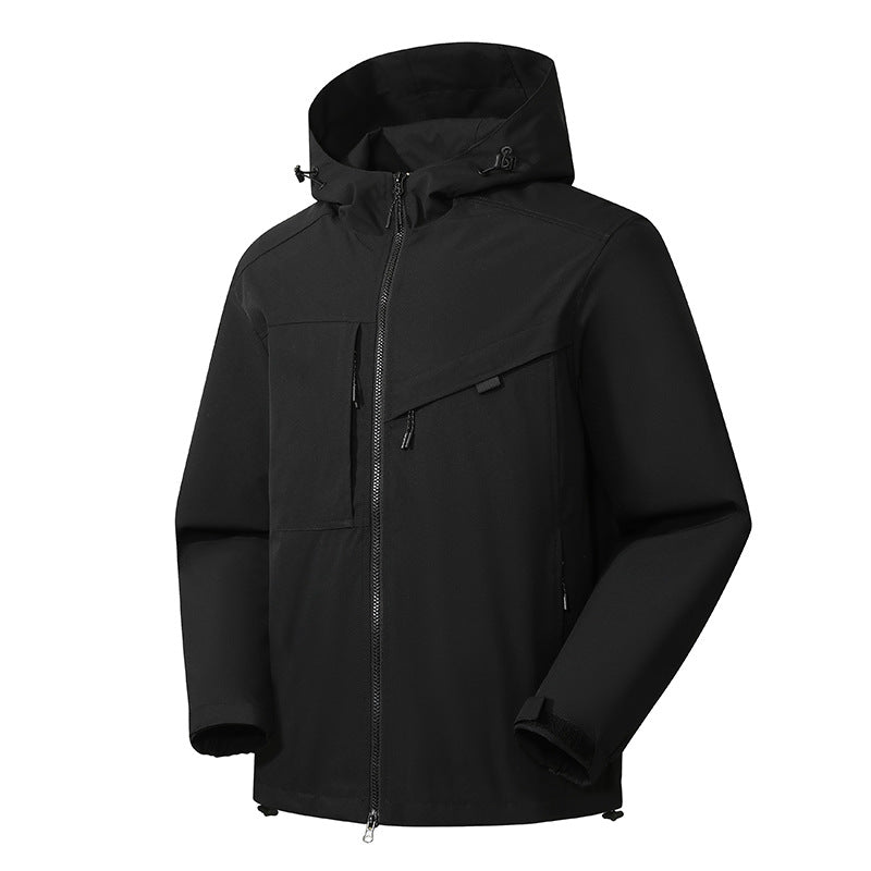 Waterproof Windproof Outdoor Shell Jacket