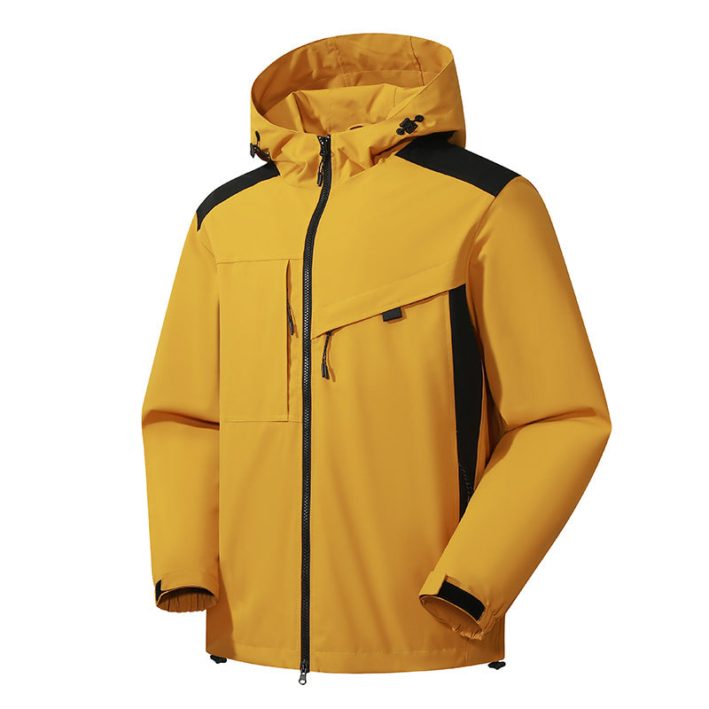 Waterproof Windproof Outdoor Shell Jacket