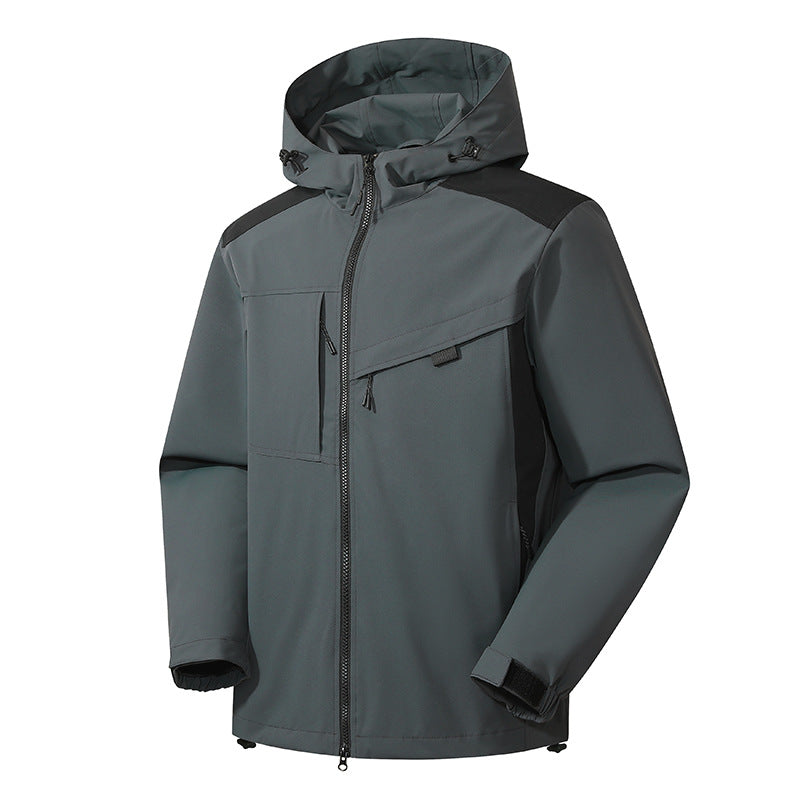 Waterproof Windproof Outdoor Shell Jacket