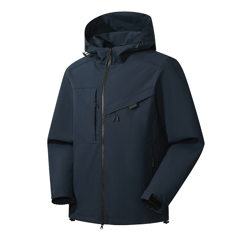 Waterproof Windproof Outdoor Shell Jacket