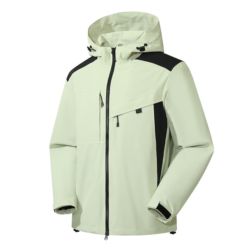 Waterproof Windproof Outdoor Shell Jacket