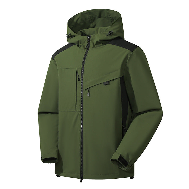 Waterproof Windproof Outdoor Shell Jacket