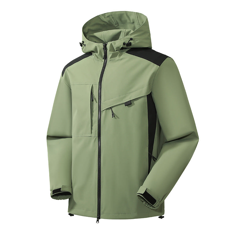 Waterproof Windproof Outdoor Shell Jacket