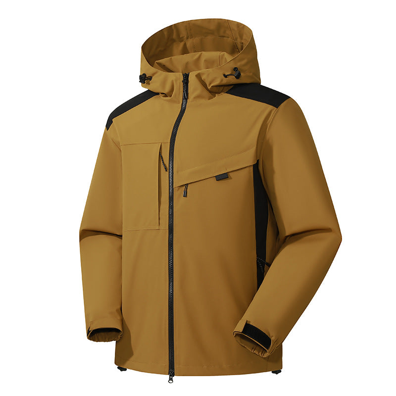 Waterproof Windproof Outdoor Shell Jacket