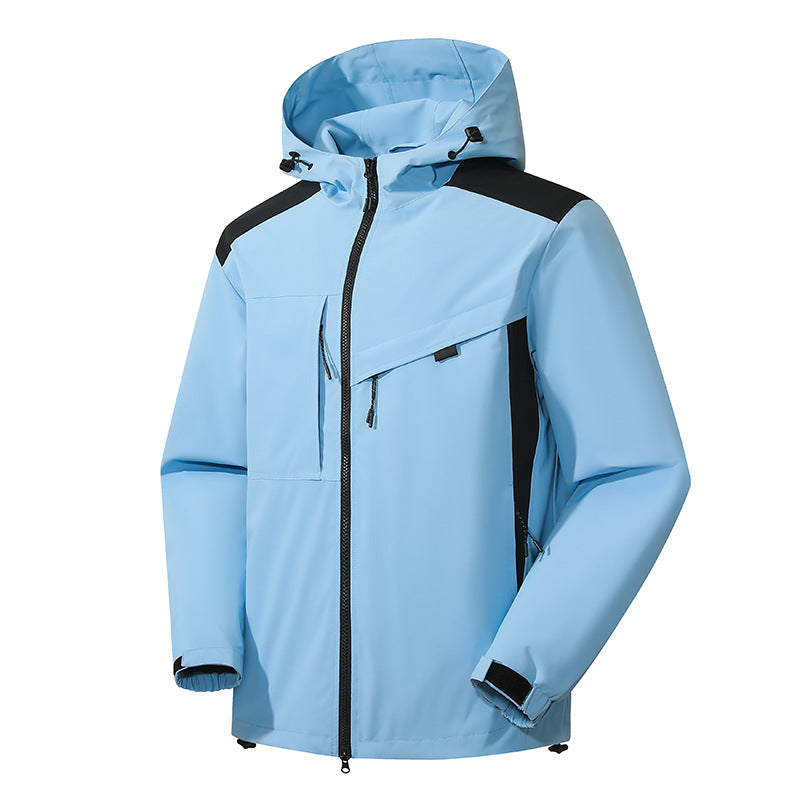 Waterproof Windproof Outdoor Shell Jacket