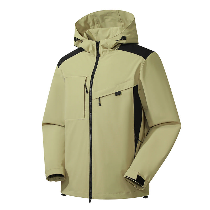 Waterproof Windproof Outdoor Shell Jacket