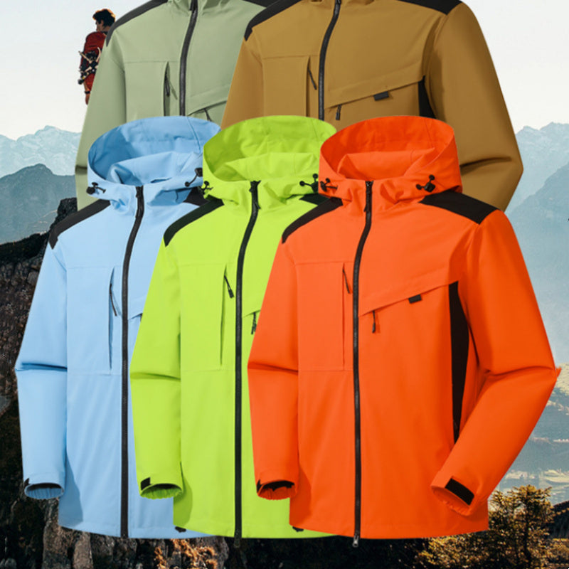 Waterproof Windproof Outdoor Shell Jacket