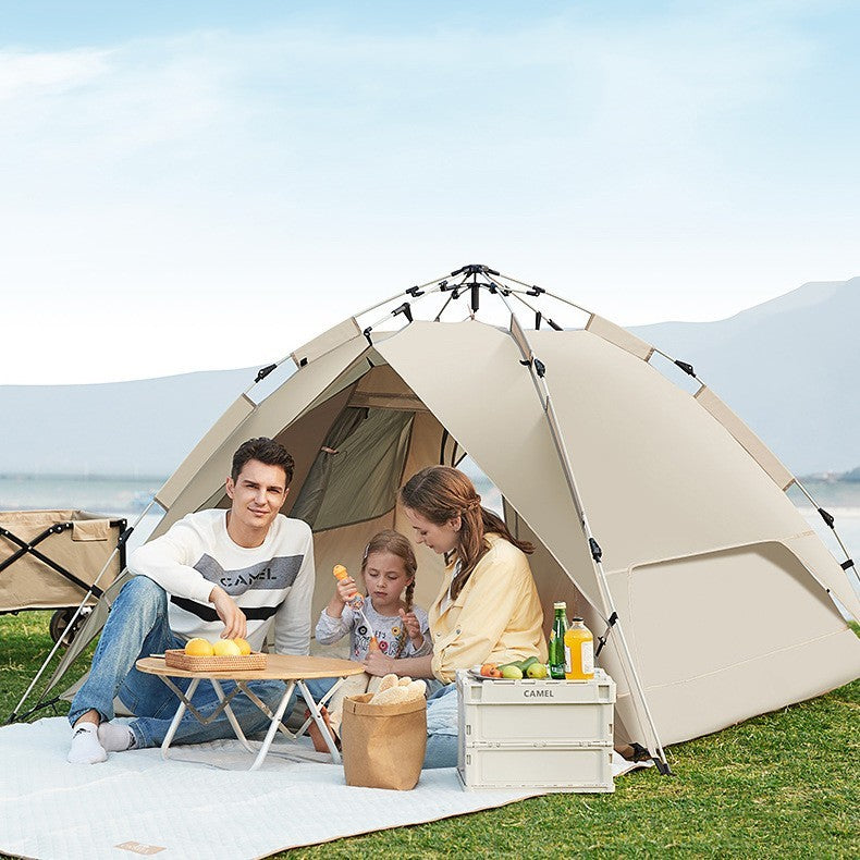 Camping Sunscreen Rain Easy Storage Folding Tent