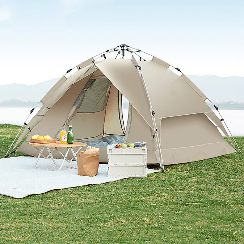 Camping Sunscreen Rain Easy Storage Folding Tent
