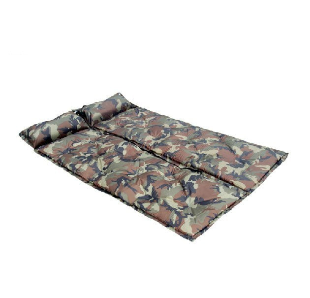 Camo Automatic Inflatable Cushion With Pillow