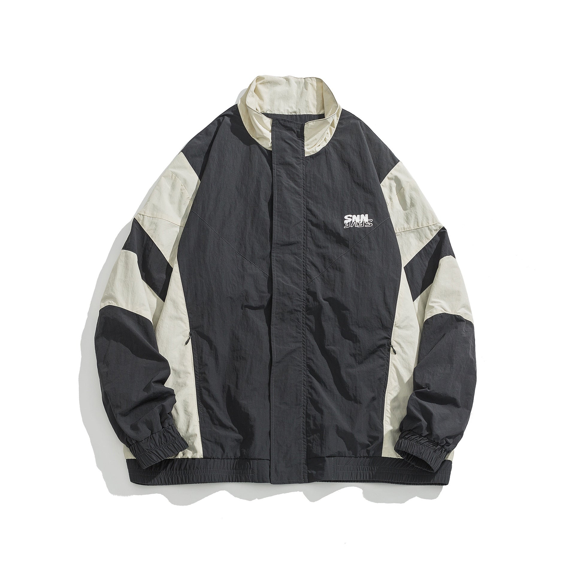 Letter Embroidery Casual Loose Jacket  Women