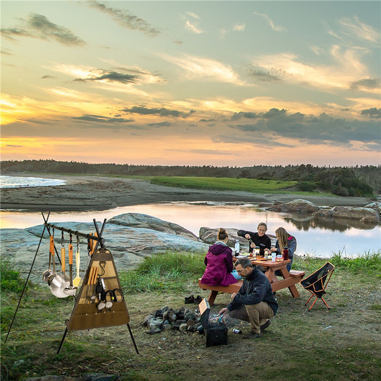 Camping Tableware Spatula Spoon Hanging Cookware