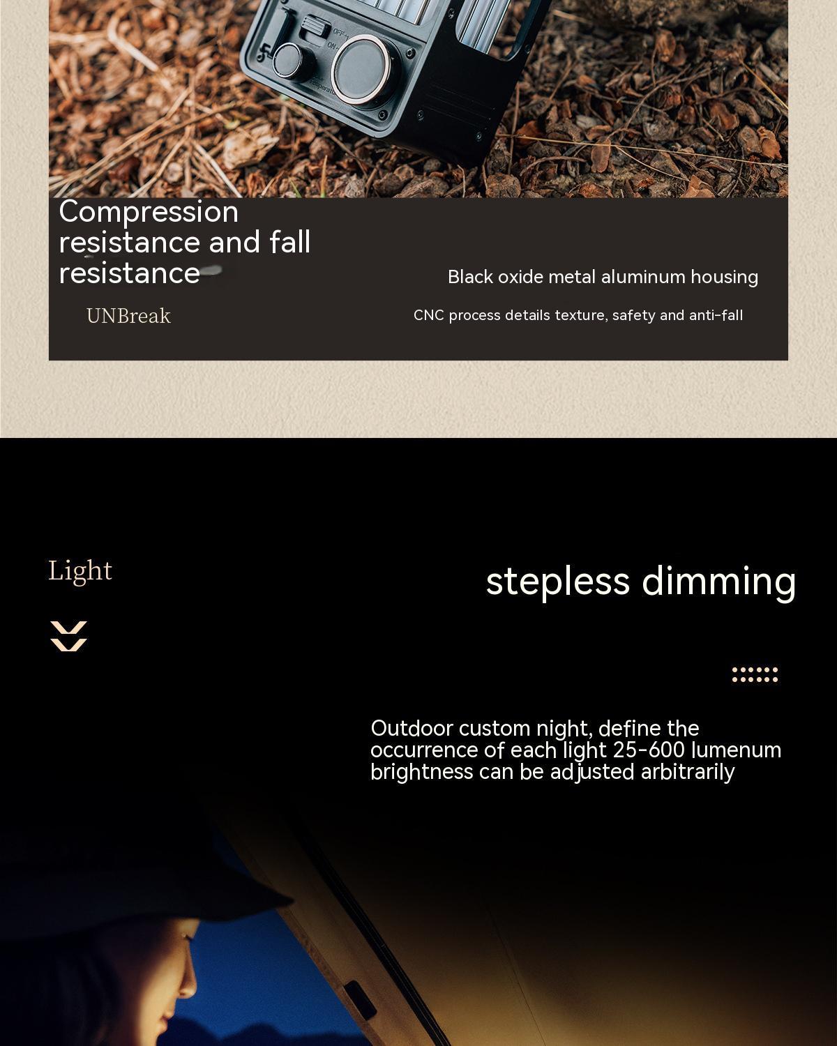 Lamp Retro Camping Tent Lighting LED Light