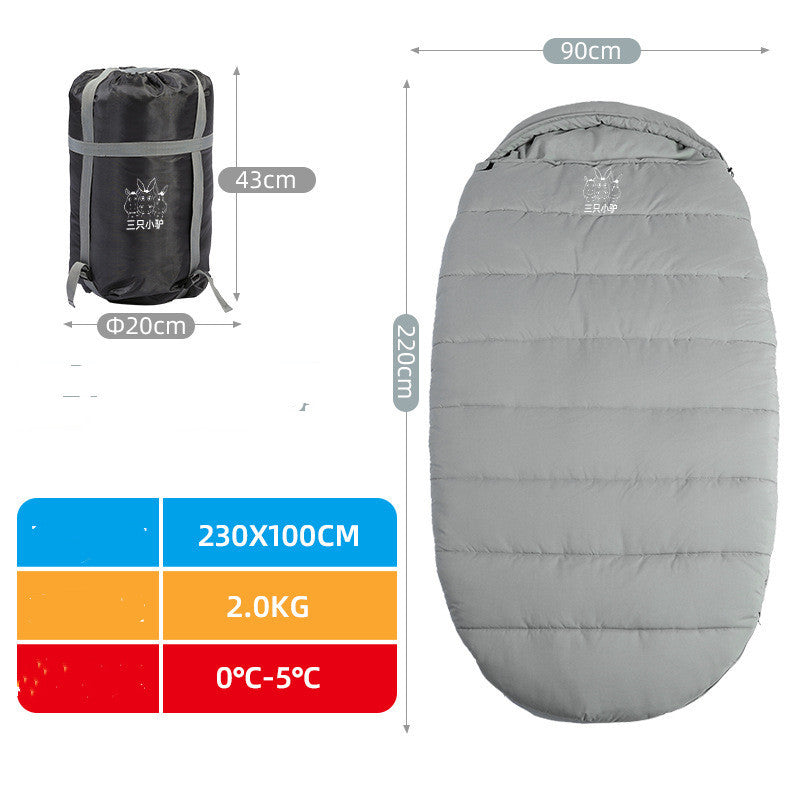 Sleeping Bag Adult Outdoor Camping Adult Winter