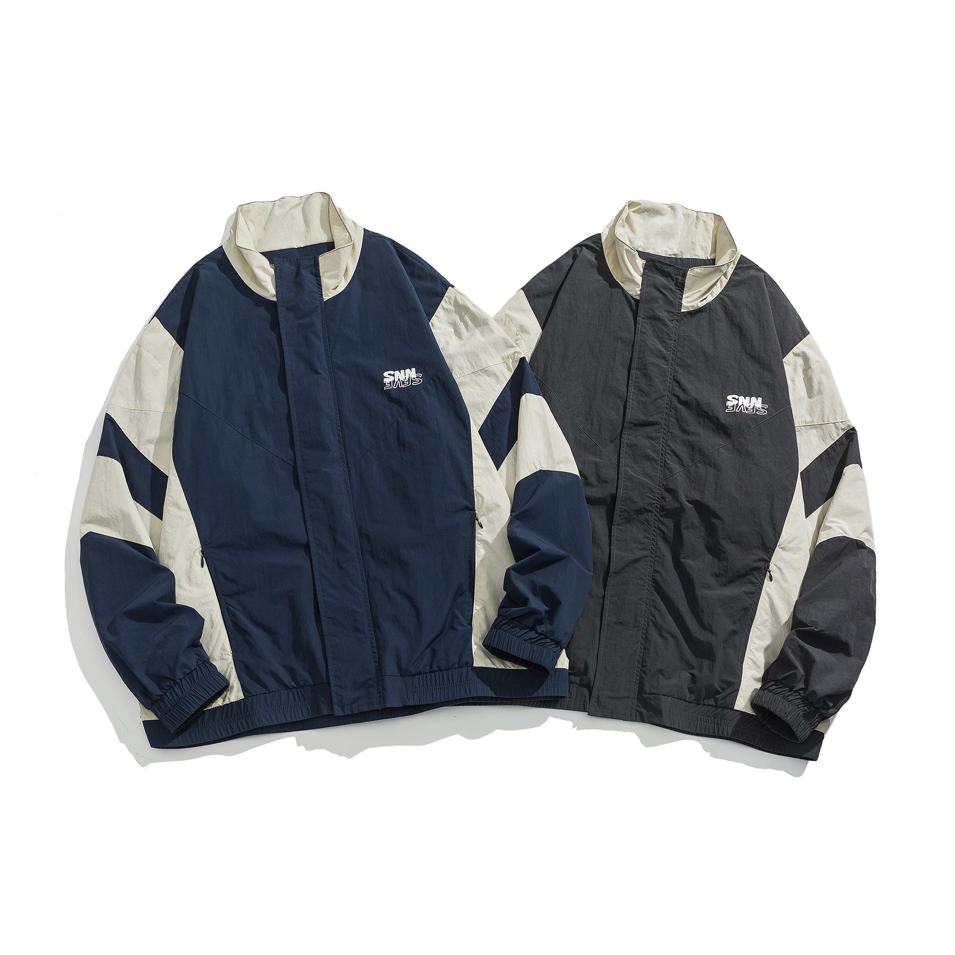 Letter Embroidery Casual Loose Jacket  Women